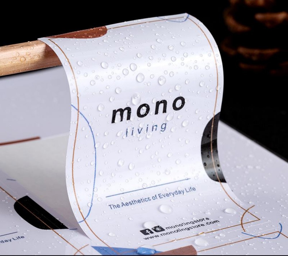 Company Profile Printing - Custom PVC waterproof self-adhesive paper, custom