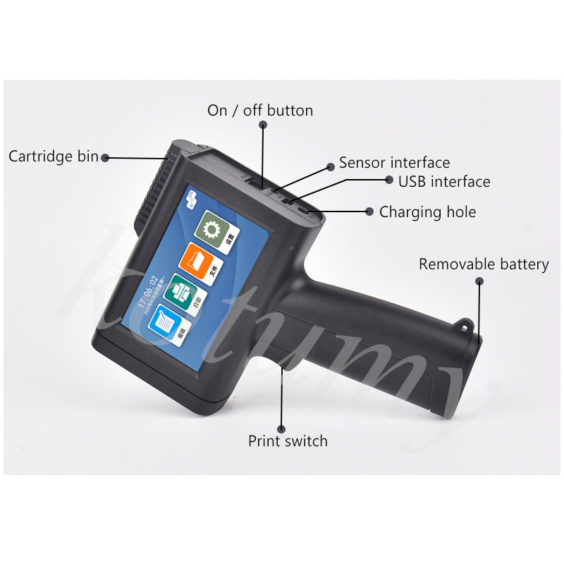 12.7mm Handheld Small Inkjet P - Commercial Printing Products recension och pris