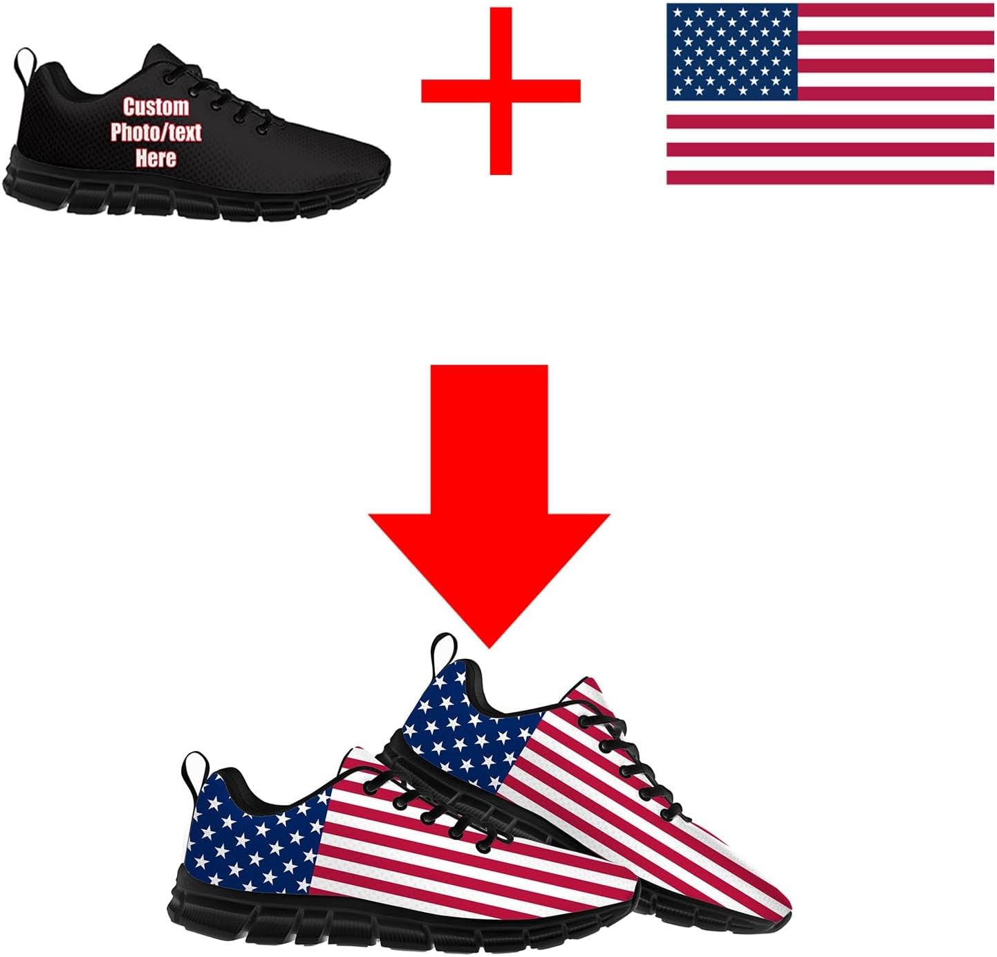 Custom Sneakers Mens Womans Sp - Company Profile Printing recension och pris