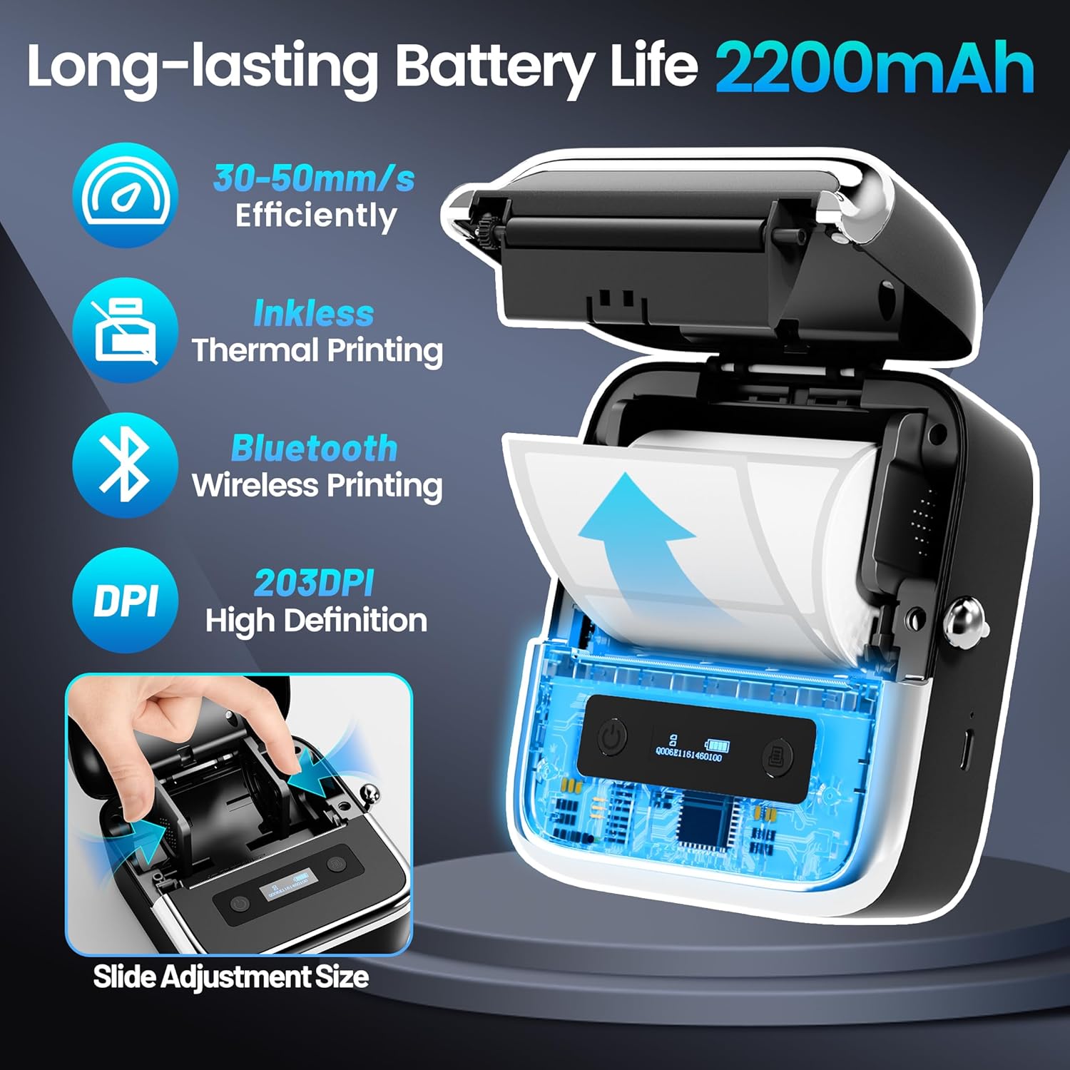 Phomemo M250 Label Maker 75mm  - Commercial Shirt Printing Machine recension och pris